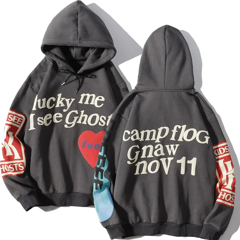 Lucky Me I See Ghosts Hoodie