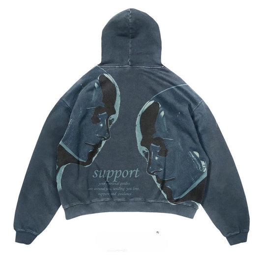 Washed Support Hoodie